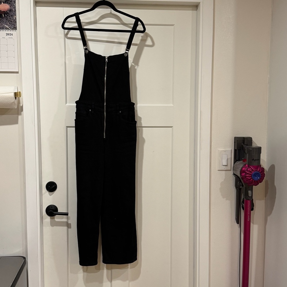 Hudson Zip Overalls - Black - Size 28